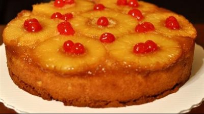 طريقة عمل كيكة الأناناس فى خطوات بسيطة 