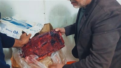 ضبط نصف طن لحوم ومصنعات غير صالحة للاستهلاك الآدمي بشبرا الخيمة