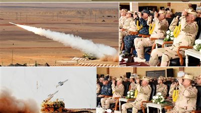 وزير الدفاع يشهد تنفيذ المرحلة الرئيسية للرماية الصاروخية لقوات الدفاع الجوي (فيديو وصور)