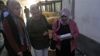 ضبط 5.6 أطنان جمبري وأسماك غير مطابقة للمواصفات القياسية بدمياط