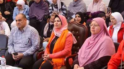 نائب محافظ دمياط تشارك في جلسة مناهضة العنف ضد المرأة 