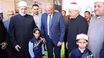 محافظ القليوبية يستقبل وكيل الأزهر احتفالا باعتماد معهد طوخ الابتدائي النموذجي 