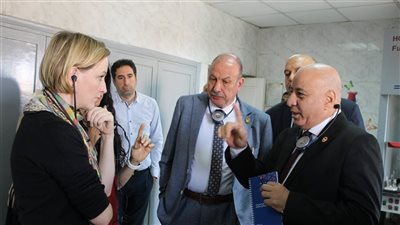 وفد من منظمة العمل الدولية يزور المركز القومي للسلامة المهنية لبحث التعاون 