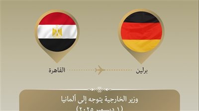 وزير الخارجية يتوجه إلى ألمانيا لبحث سبل تعزيز العلاقات الثنائية