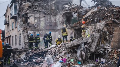 ‏3 قتلى و15 جريحا في ضربة صاروخية روسية على دنيبرو شرقي أوكرانيا