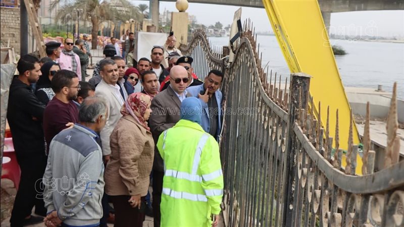 محافظ بني سويف يتفقد