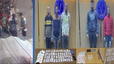 القبض على 3 مسجلين خطر لبيعهم المخدرات بالوراق