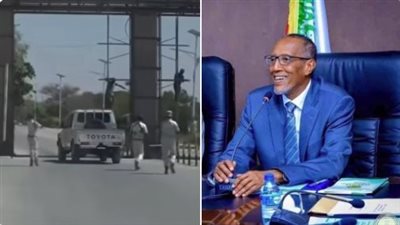 بعد تحديه لمصر واتفاقه مع إثيوبيا، لحظة إهانة رئيس أرض الصومال وإطلاق النار عليه (فيديو)