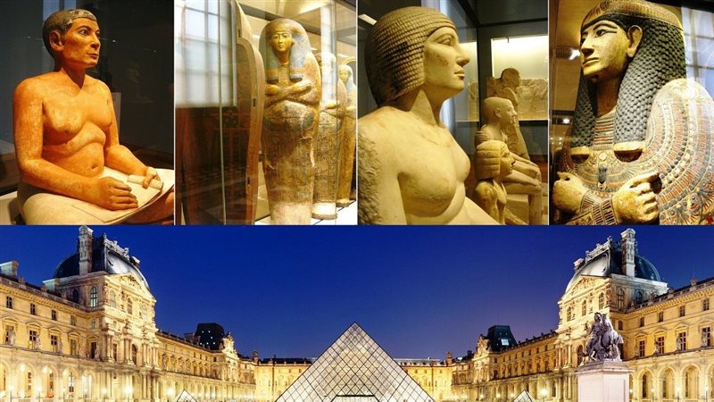 آثار مصرية تزين متحف
