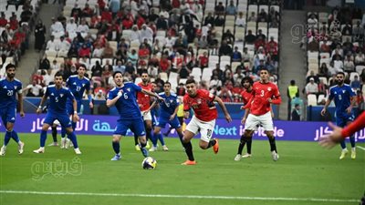 كأس العرب، أفشة يسجل هدف التعادل لمنتخب مصر أمام الكويت 