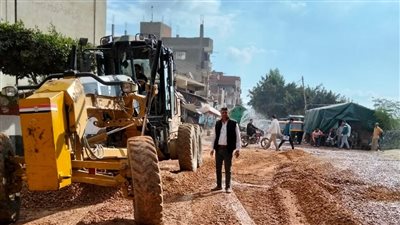 إحلال وتجديد طريق ترعة الرشيدية بالمحمودية بتكلفة 2.7 مليون جنيه 