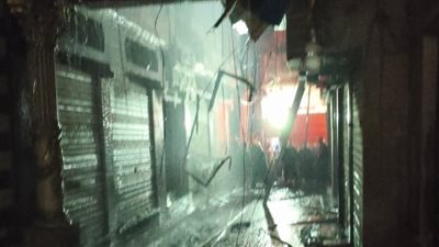 النيابة تنتدب المعمل الجنائي لبيان سبب حريق نشب داخل مستشفى القصر العيني بالسيدة زينب