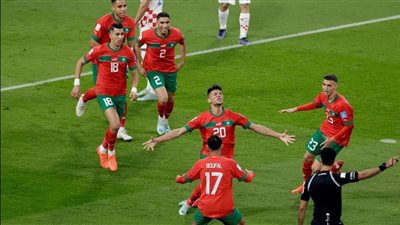 كأس العرب، منتخب المغرب يتقدم على جزر القمر بثلاثية في الشوط الأول