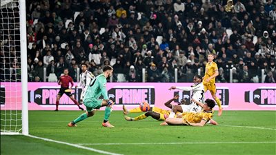 كأس إيطاليا، يوفنتوس يتقدم على أودينيزي 1-0 في الشوط الأول