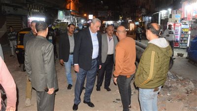 في جولة مفاجئة، محافظ الغربية يوجه رئيس مدينة المحلة بتكثيف أعمال النظافة ورفع الإشغالات