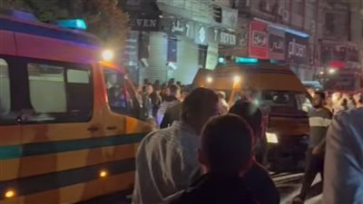 الصور الأولى لضحايا حريق محلات سوق الخواجات بالمنصورة