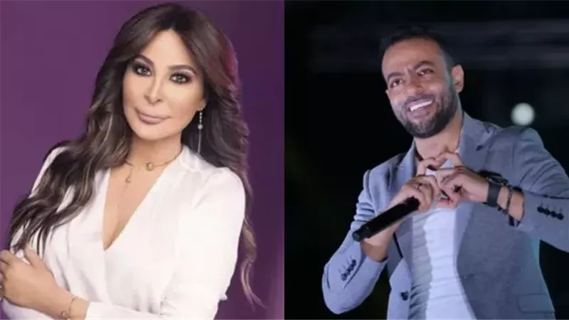 تامر عاشور وإليسا