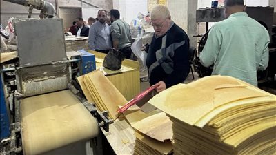 ضبط مصنع بسكويت سري في الجيزة، إنتاج وسط الأتربة وتشميع فوري (صور)