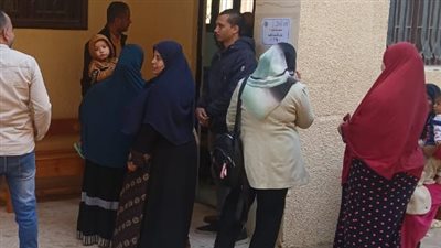  انتخابات مجلس النواب 2025، إقبال نسائي للتصويت بلجنة مدرسة طبهار بالفيوم