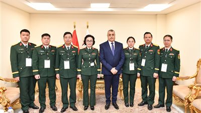 وزير الإنتاج الحربي يستقبل ممثلي وزارة الدفاع الفيتنامية لبحث أوجه التعاون المشترك