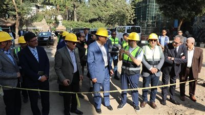 محافظ الجيزة يتفقد أعمال تطوير حديقتي الحيوان والأورمان (صور)