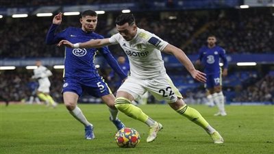 الدوري الإنجليزي، ليدز يونايتد يتقدم بهدفين أمام تشيلسي في الشوط الأول