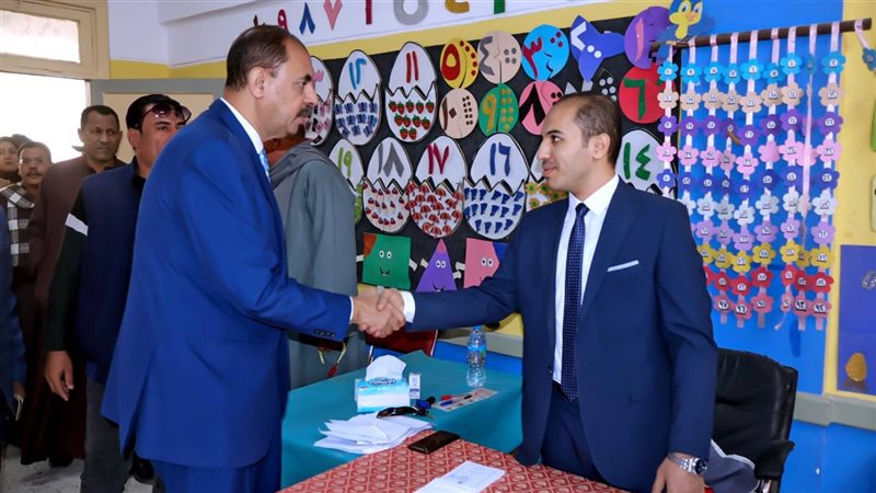 جانب من تفقد للجان