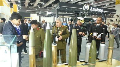 وسط إشادة دولية، استمرار فعاليات المعرض الدولى للصناعات الدفاعية 