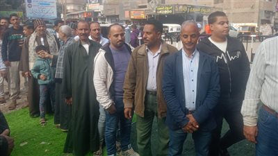 انتخابات النواب بالفيوم، إقبال كثيف بعد الظهر من الشباب للتصويت بلجنة معهد العجميين