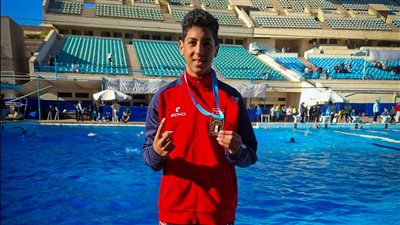 أسرة السباح يوسف محمد تستقبل العزاء اليوم في بورسعيد