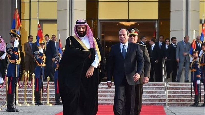 السيسي وبن سلمان،