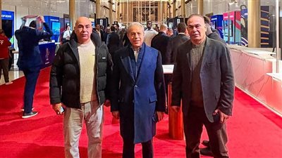 التوأم برفقة الدرندلي في حفل الاستقبال لمنتخبات كأس العالم بمجمع كينيدي للفنون