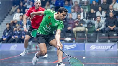 يوسف إبراهيم يتأهل إلى نصف نهائي بطولة هونغ كونغ للإسكواش 