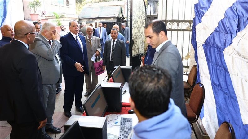 نقيب المحامين يتفقد