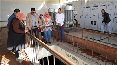 مياه القليوبية تتابع جاهزية المحطات لمواجهة طوارئ الشتاء 