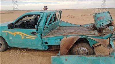بالأسماء، إصابة 5 أشخاص في تصادم أتوبيس بسيارة نقل على طريق أبو سمبل