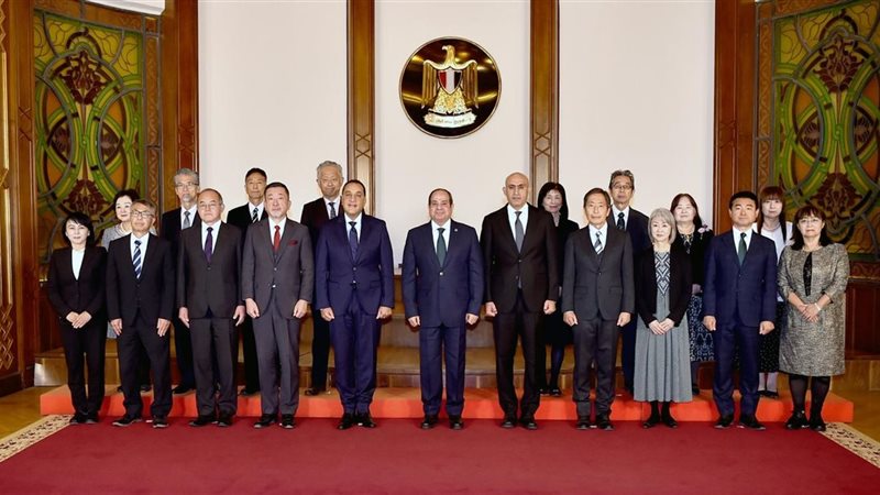 الرئيس السيسي ومجموعة