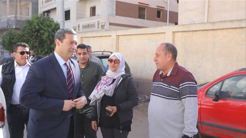 محافظ دمياط يتابع