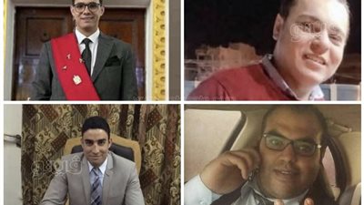 التفاصيل الكاملة لمصرع 4 مستشارين في حادث تصادم بالطريق الصحراوي الشرقي بالمنيا (صور)