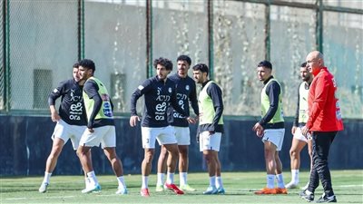 منتخب مصر يخوض تدريبا صباحيا استعدادا لودية نيجيريا (صور)
