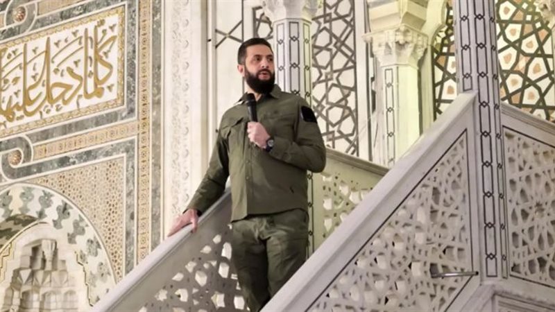 أحمد الشرع يتحدث