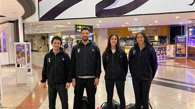 الفوج الأول للبعثة المصرية يغادر إلى أنجولا للمشاركة في دورة الألعاب الإفريقية للشباب