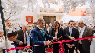 بنك التعمير والإسكان يفتتح مبنى رياض الأطفال بمدرسة النور للمكفوفين في الفيوم