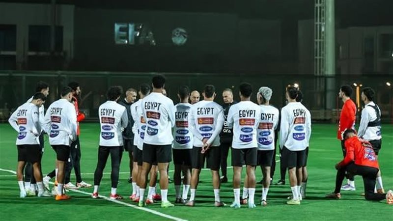 مران منتخب مصر بمشروع