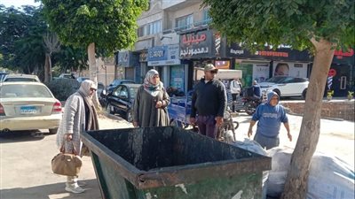 وحدة تنظيم المخلفات تستهدف أماكن النباشين بالإسماعيلية 