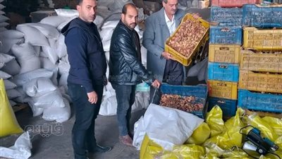 ضبط 170 طن أغذية فاسدة في بلبيس بالشرقية (صور)