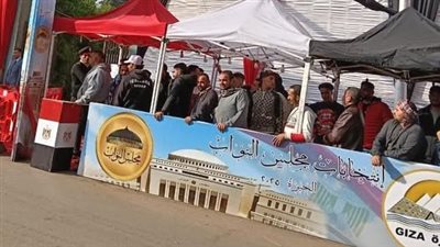 انتخابات النواب 2025، إقبال الناخبين على لجنة هشام شتا بالعمرانية 