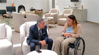 في المتحف الكبير، تجربة شاملة لتيسير تنقل ذوي الإعاقة بين قاعات العرض 