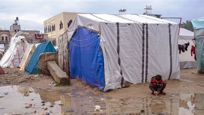 الأمم المتحدة: البرد والأمطار في غزة يعرضان الفئات الأكثر ضعفا والأطفال لخطر جسيم