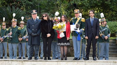 بسام راضي: الأكاديمية المصرية للفنون بروما تستضيف الموسيقى العسكرية الإيطالية (صور)